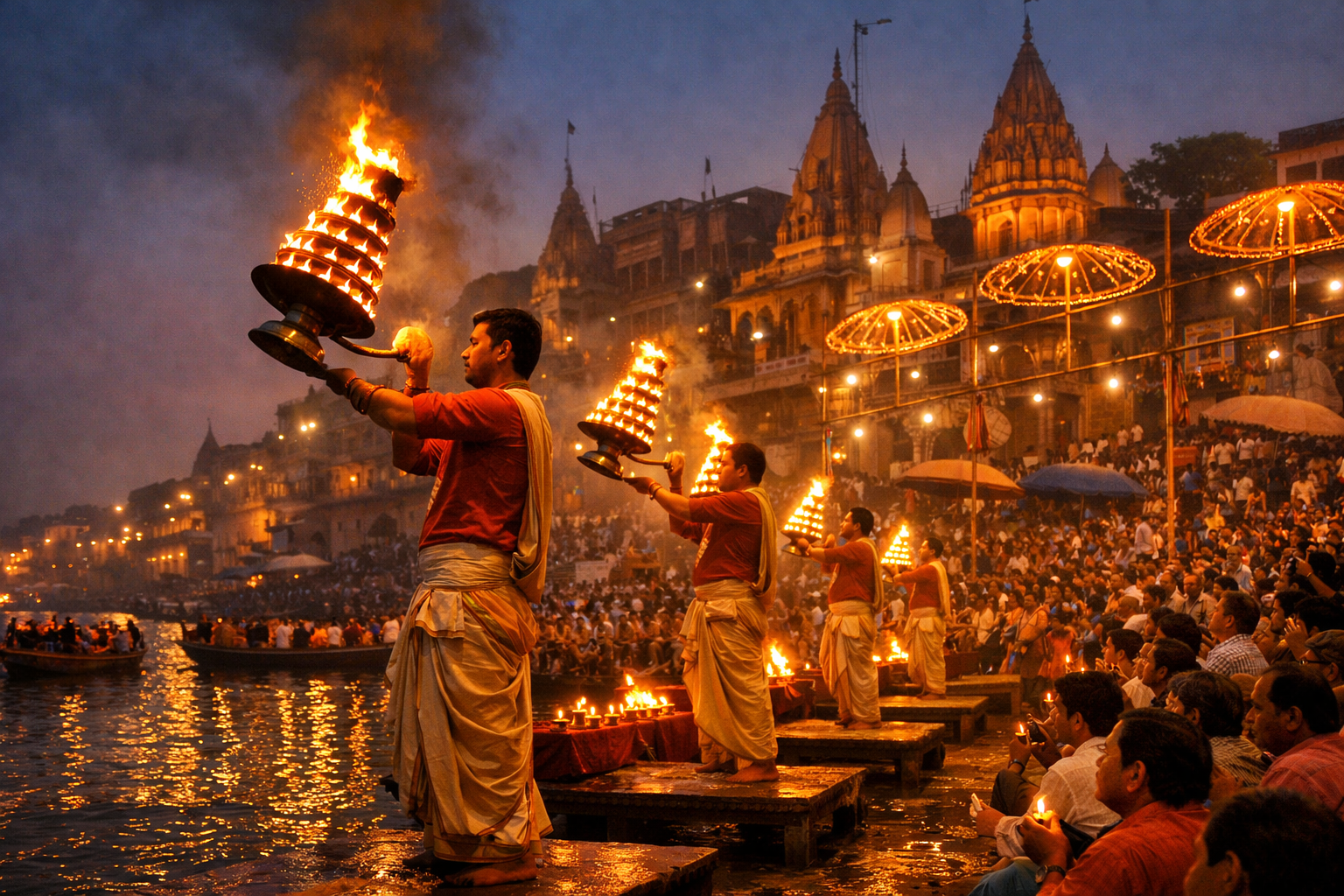 Ganga Aarti Ceremony Varanasi